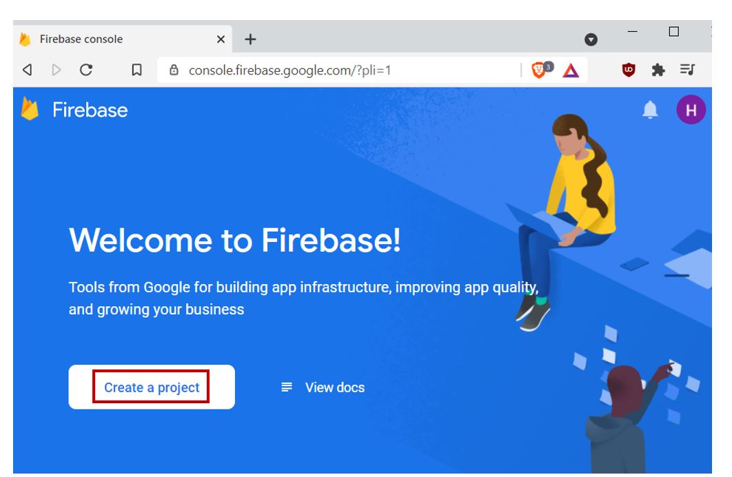 Google Firebase Bắt đầu số 2